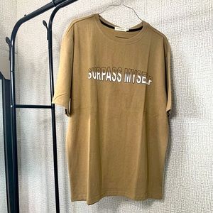 Graphic T-shirt oversize design large size unisex half-sleeved